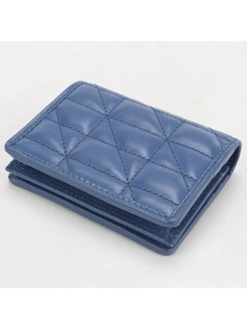 Gucci Small Wallet Double Bifold Quilted Leather